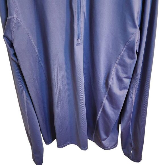 Stoic Womens Performance Jacket Quarter Zip Long Sleeve Purple XL - Picture 4 of 7